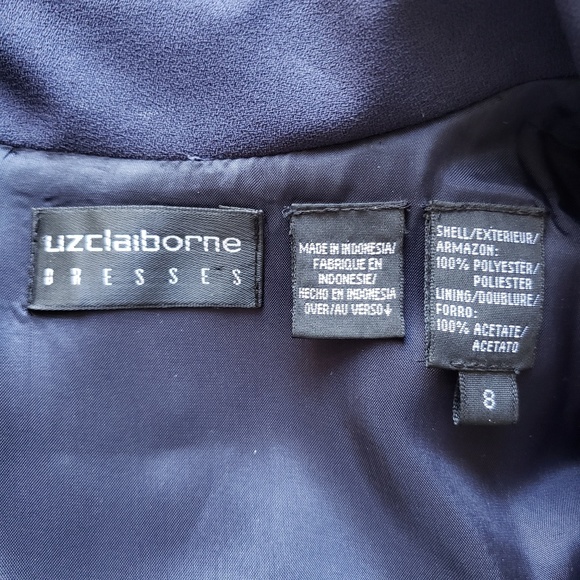 Liz Claiborne Short Sleeve Button Down Shirt Dress - Picture 5 of 5